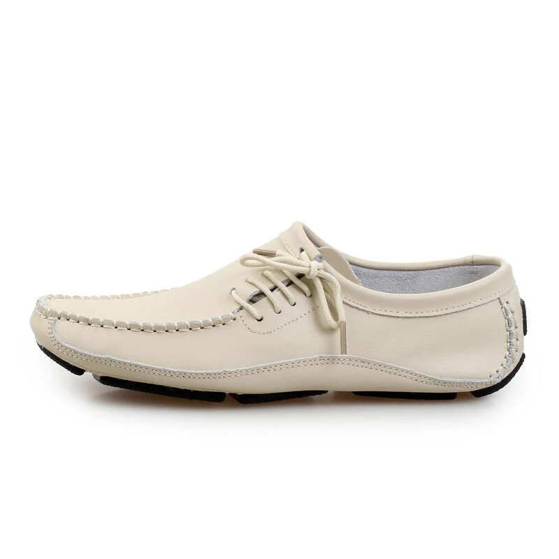 YIGER NEW Men's large size Peas shoes Casual Genuine Leather Loafers handmade driving Four Seasons comfort paragraph 0058 | Обувь