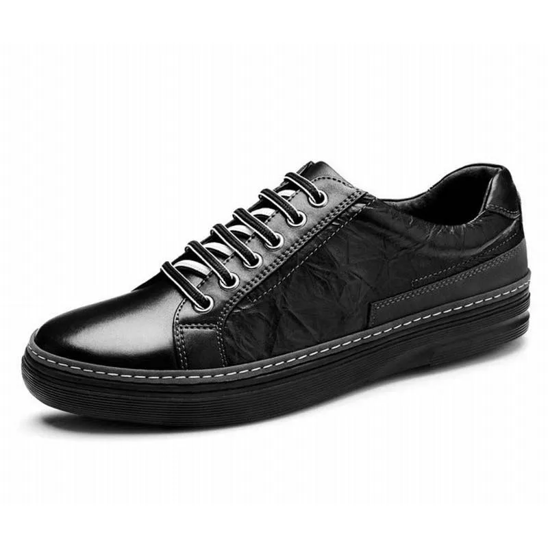 Модные Винтажные Мужские модельные туфли из натуральной кожи Лидер продаж