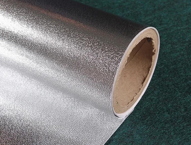 3d импортные обои из ПВХ самоклеящиеся чистого серебра Стикеры для кухни|imported