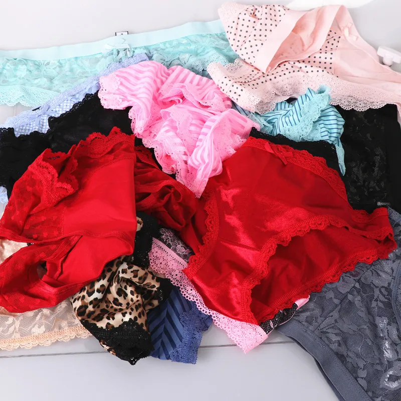 10 шт./упаковка женские трусы размеры XL L M S|plus size panties|size pantiesbriefs women |