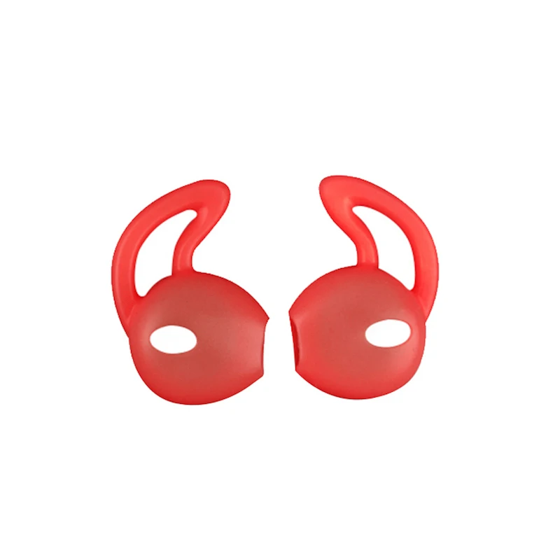 Eartips-red Аксессуары для наушников, наушники-вкладыши, колпачки для Apple Airpods, Earpods, чехол, анти-потеря, держатель для Airpods TWS, i12 i9s, i30, i10, i7s - Цвет: Eartips-red