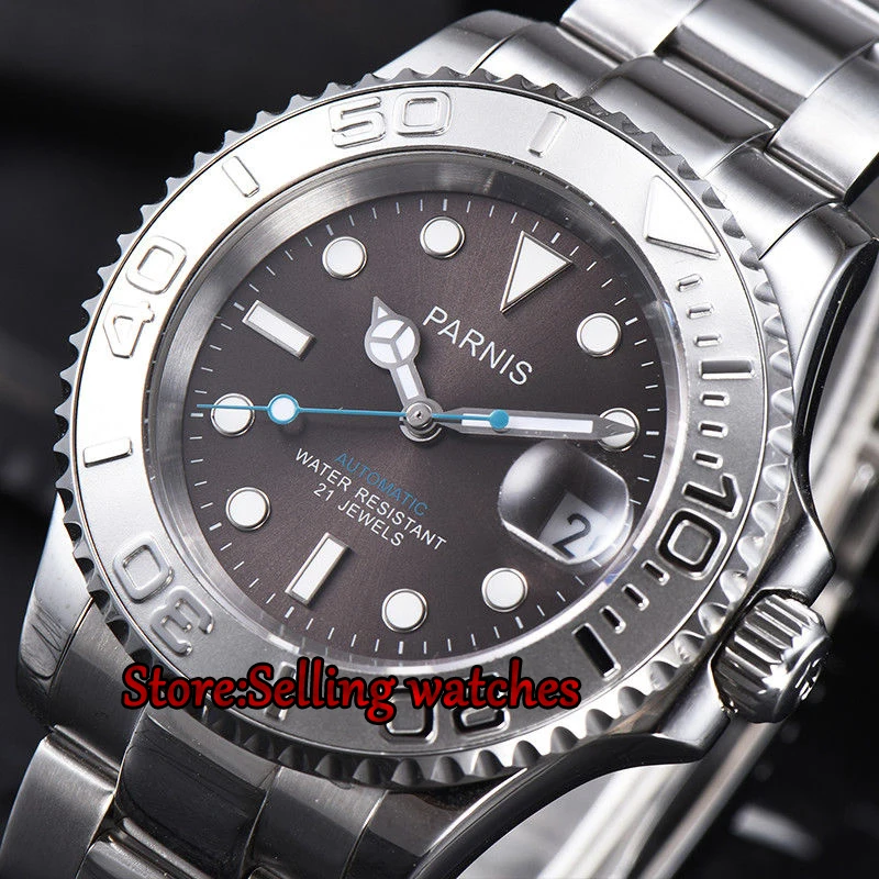Мужские часы из нержавеющей стали с сапфировым стеклом 41 мм|watch men|watch men watchwatch watch |