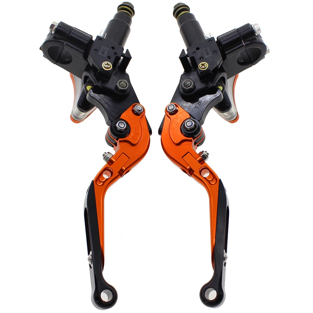 Регулируемые складные выдвижные рычаги главного цилиндра мотоцикла