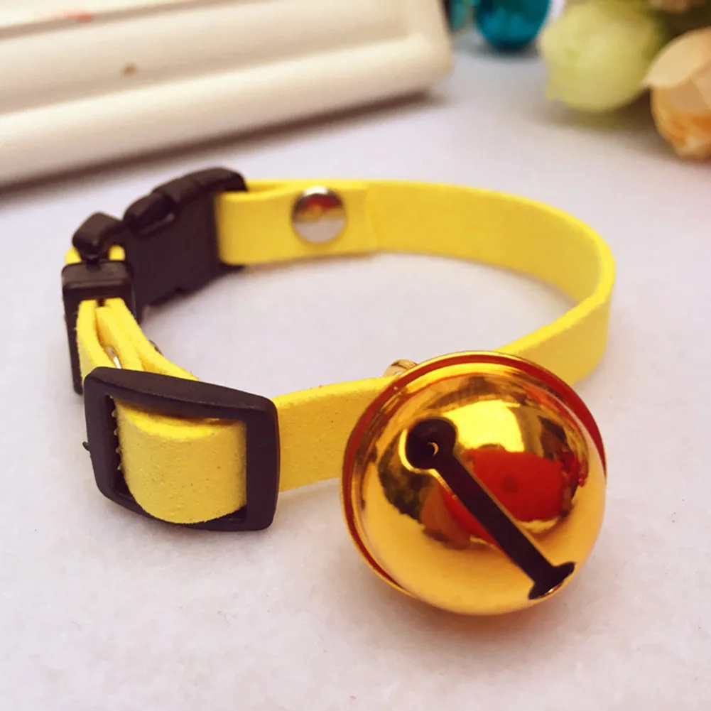 Горячая новинка ошейник для кошек и собак с большим колокольчиком воротники