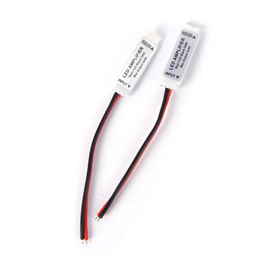 2 шт. для детей от 8 до 16V 3 * 4A 144W Светодиодная лента аксессуар Мини RGB Led усилитель 5050