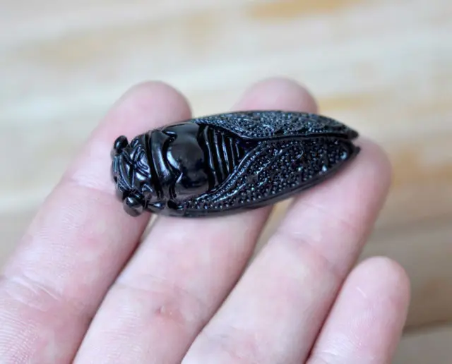 Природный камень МО блокбастер Цикада висят в Синьцзяне/отправить