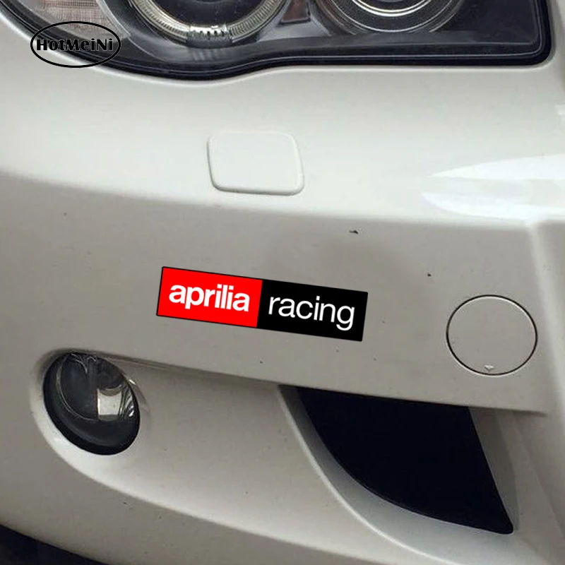 Автомобильный стикер HotMeiNi Aprilia спонсор Autocollants Авто Мото виниловый s Racing Rally Voiture 15