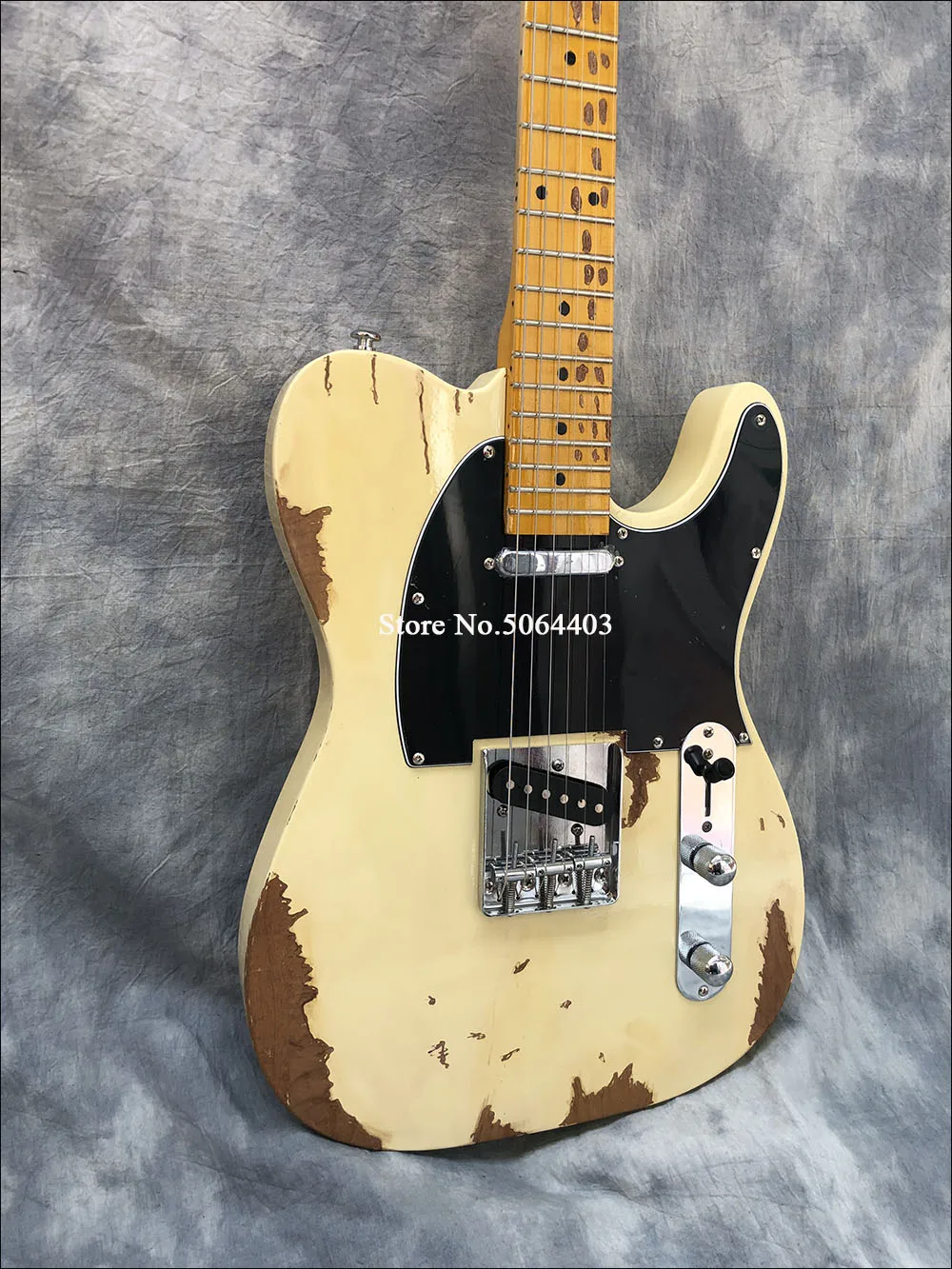 Высокое качество Custom Shop Masterbuilt sdale 1951 электрогитара Heavy Relic бледно нокастер блонд