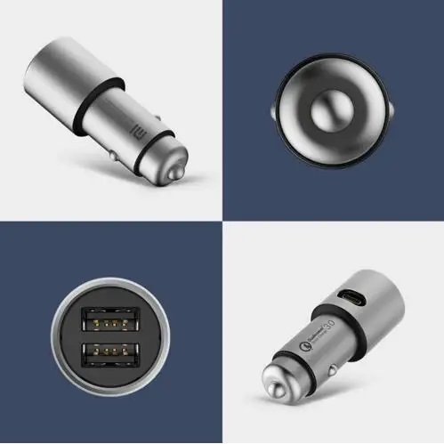 Оригинальное автомобильное зарядное устройство Xiaomi удлинитель QC3.0 PD2.0 быстрая