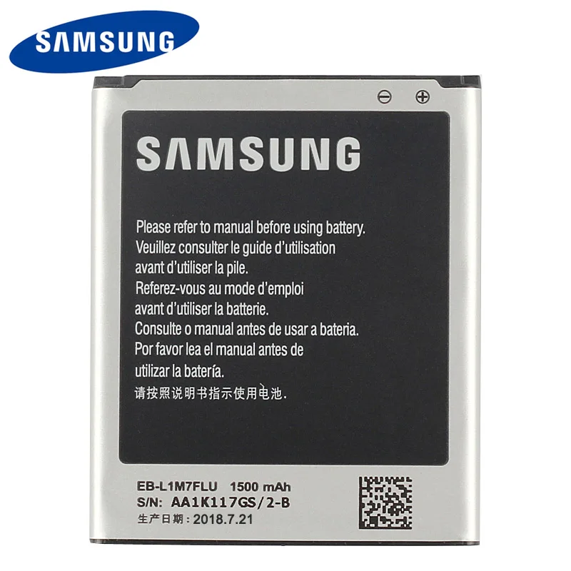 Оригинальный аккумулятор для Samsung Galaxy S3 Mini S3Mini I8190 EB L1M7FLU I8190N NFC 1500 мАч|Аккумуляторы