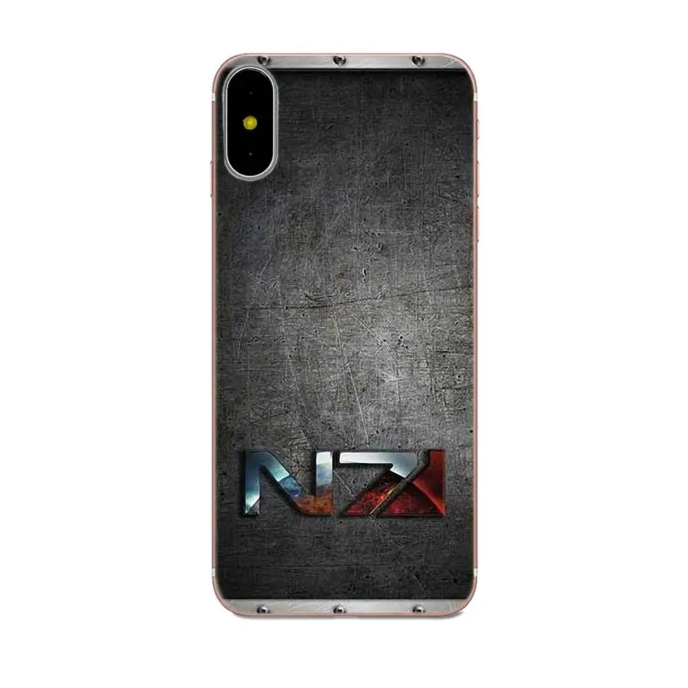Mass Effect N7 высококачественный чехол для телефона Xiaomi Redmi Note 2 3 3S 4 4A 4X 5 5A 6 6A Pro