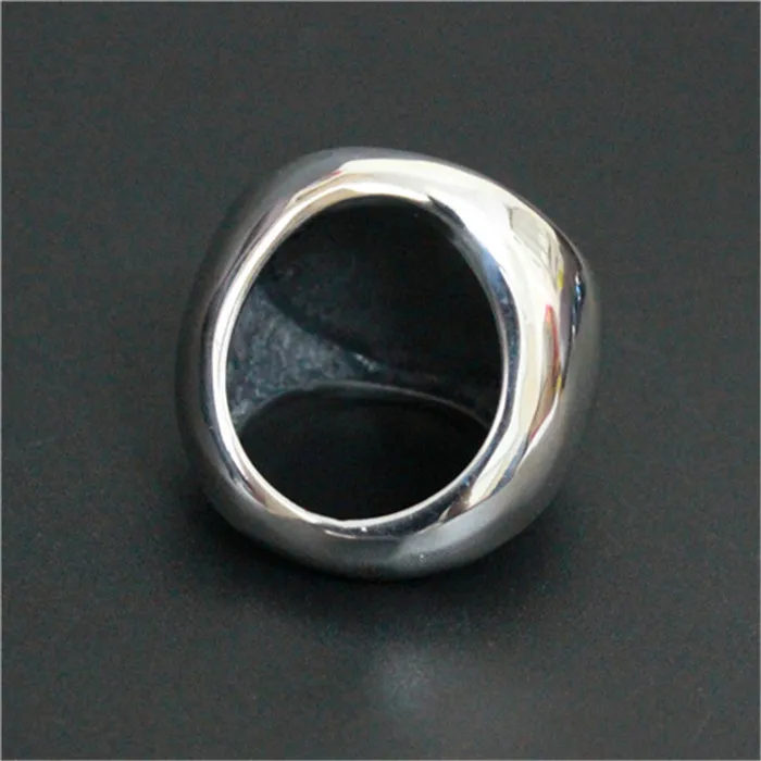 1 шт. Новое поступление полировочное кольцо с деревом из нержавеющей стали 316L