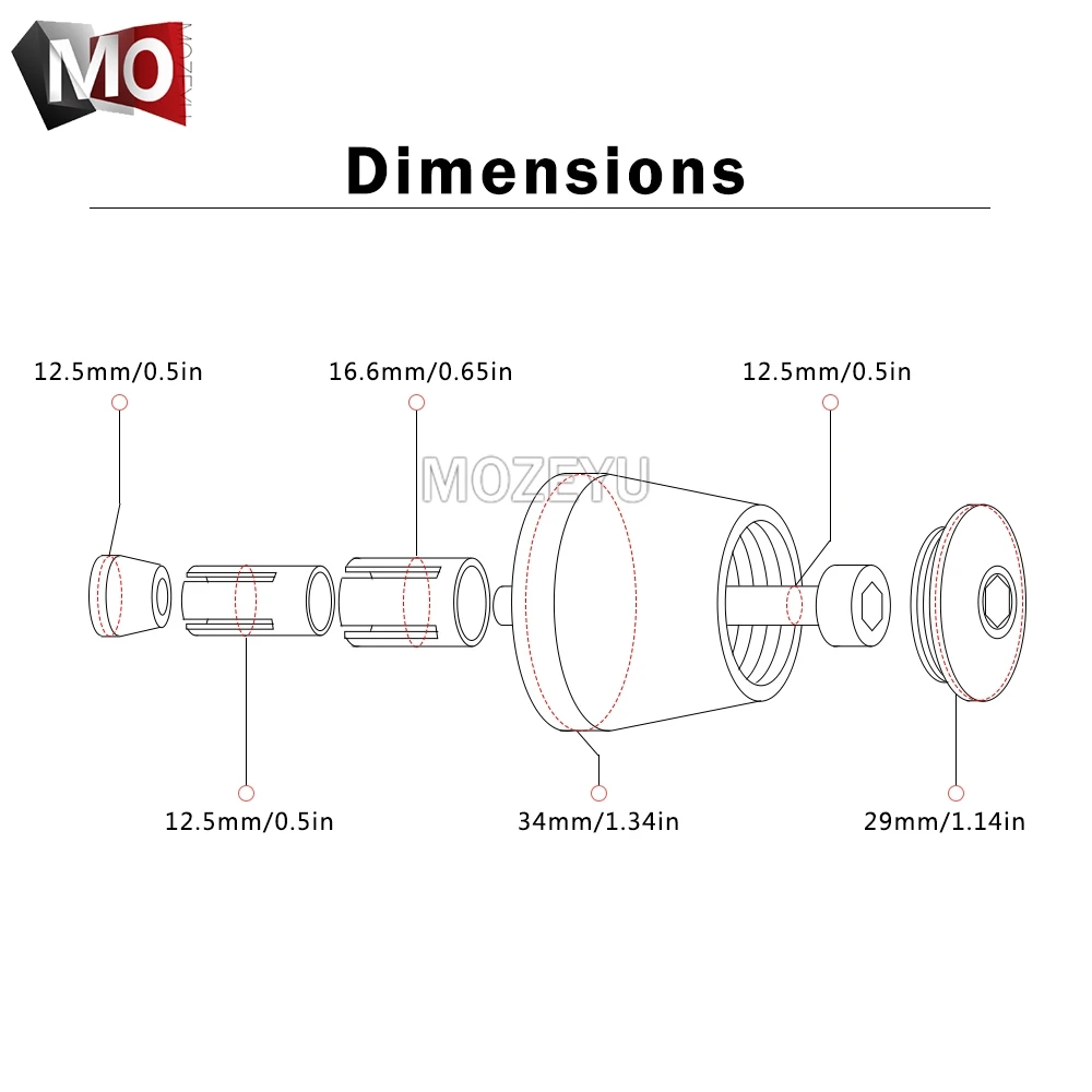 Рукоятка для Руля Мотоцикла 7/8 &quot 22 мм Торцевая Крышка Honda CB1000R CB 1000 CB1000 R 2008-2016 2009