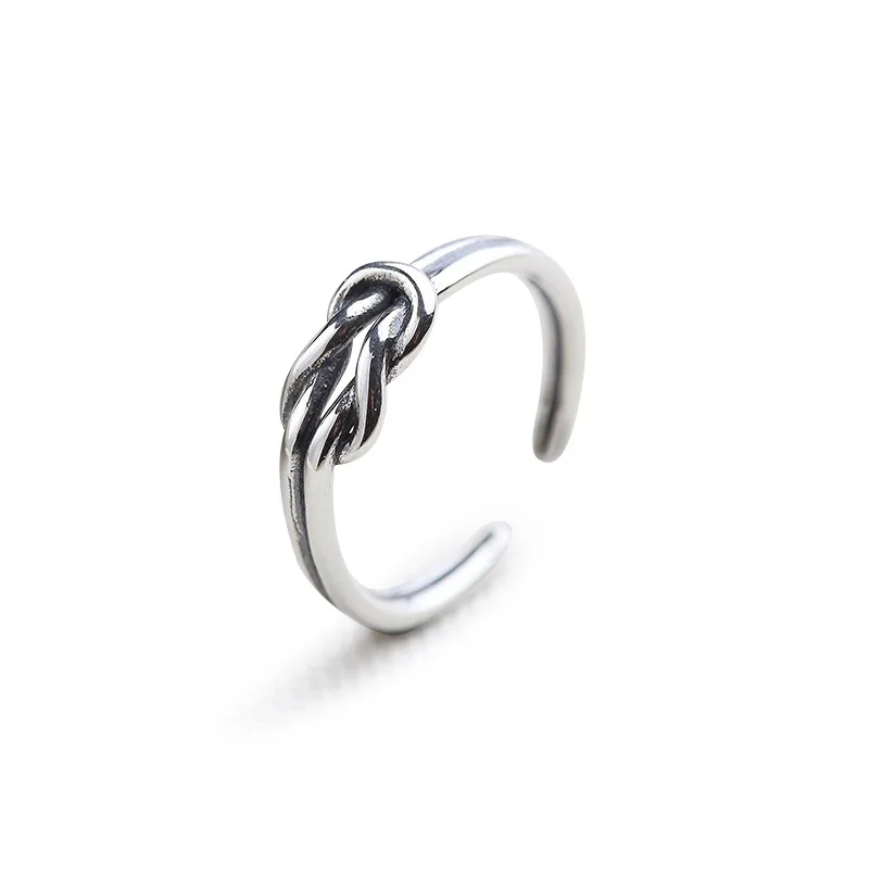 Богемные винтажные серебряные цветные кольца с луком для женщин Bijoux подарок
