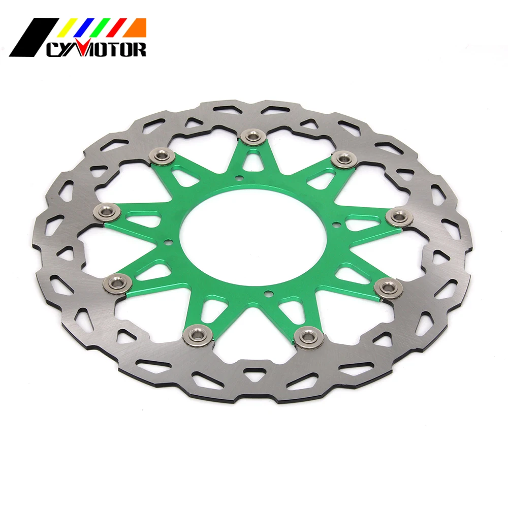 Плавающие тормозные диски 320 мм ротор для KAWASAKI KX125 KX250 KX250F KLX450R KX450F KX KXF KLX 125 250 450 R 06 07
