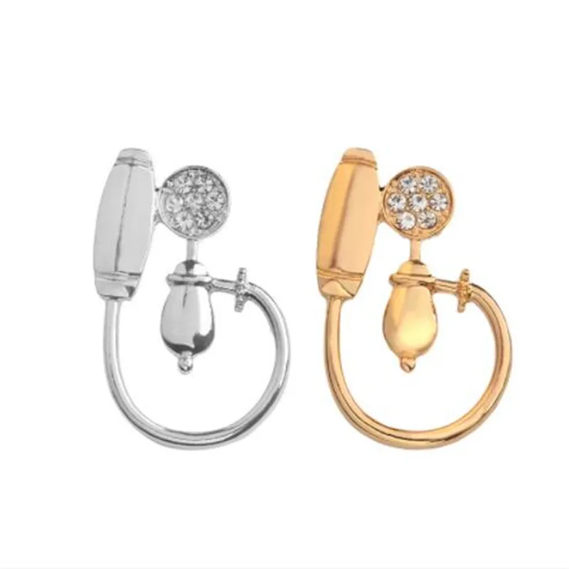 WKOUD высокое качество Сфигмоманометр Броши Доктор Медсестры Брошь медицинская