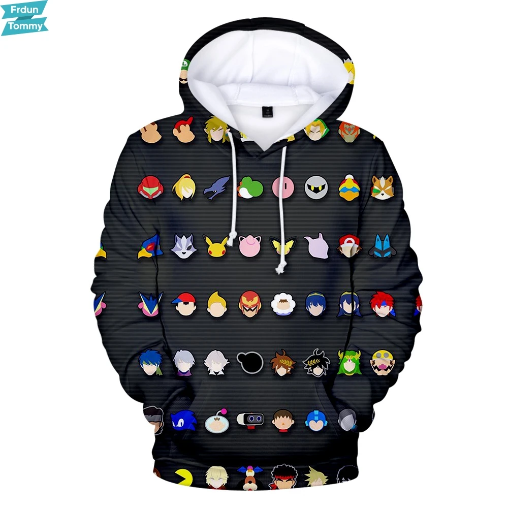 

Super Smash Bros. Ultimate 3D Printed Hoodies Women/Men Fashion Long Sleeve Hooded Sweatshirts 2019 Trendy Streetwear Clothes