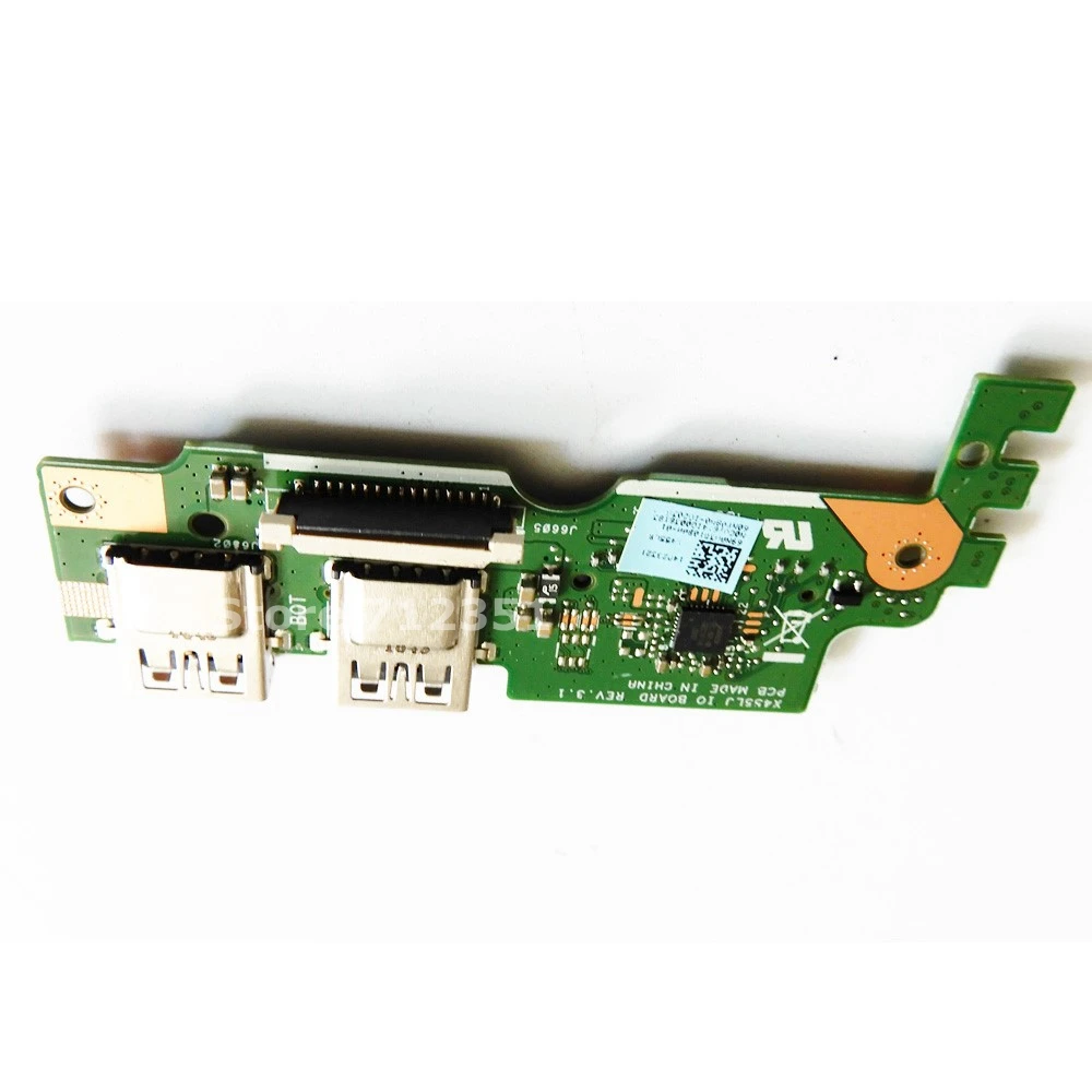 Плата ввода вывода X455LJ REV 3 1 для ASUS X455LD A455L Y483L W419L X455L|Компьютерные кабели и разъемы|