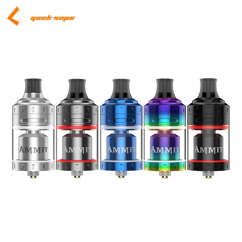 2 шт./лот Geekvape Ammit MTL 24 мм RTA 4 мл емкость герметичная одна катушка бак Vape испаритель