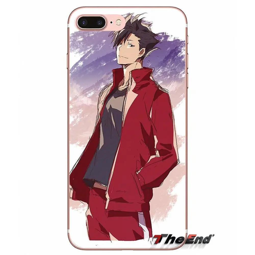 Мягкий чехол для iPhone X 4 4S 5 5S 5C SE 6 6S 7 8 Plus Samsung Galaxy J1 J3 J5 J7 A3 A5 2016 2017 Kuroo Tetsurou Haikyuu|case plus|for