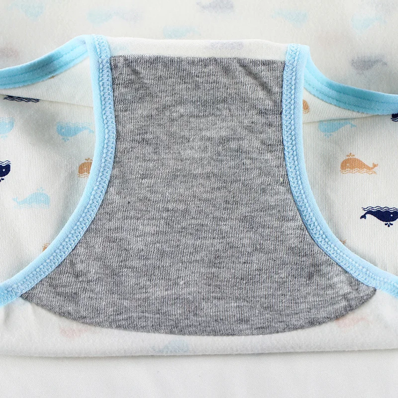 Женские трусики с высокой талией 4 шт./компл. милое нижнее белье из дышащего