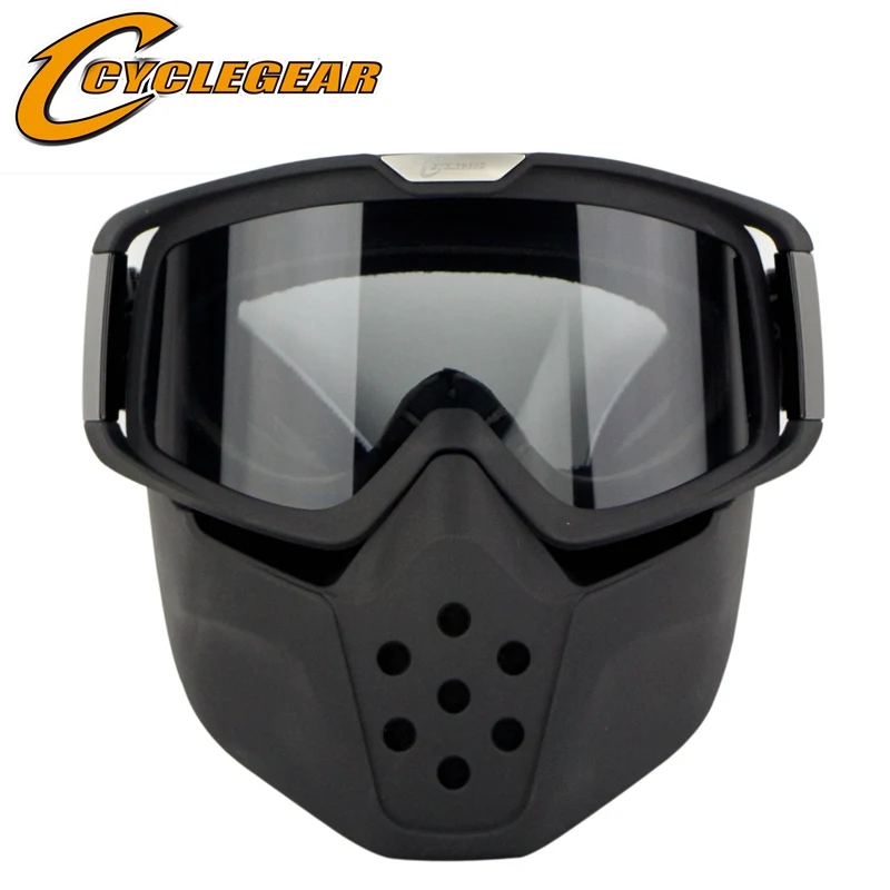 Cyclegear CG04 анти-ветер маска очки для винтажного шлема окулярные очки фитинг ретро открытый шлем мотоциклетный Gozluk