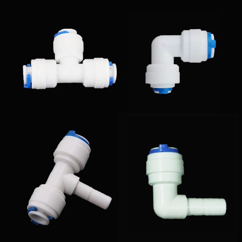 L050 ROwater очиститель чистой воды машина соединительные фитинги 1/4 &quotOD HoseConnection 90
