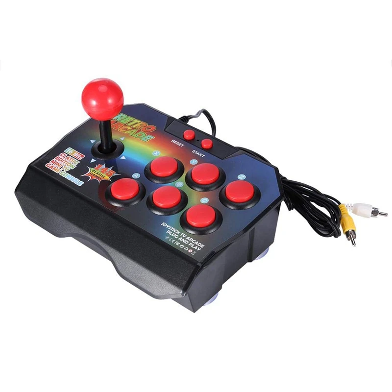 Retro Arcade Game Joystick Controller Av Plug Gamepad Console With 145 Games For Tv Classic Edition Mini | Электроника