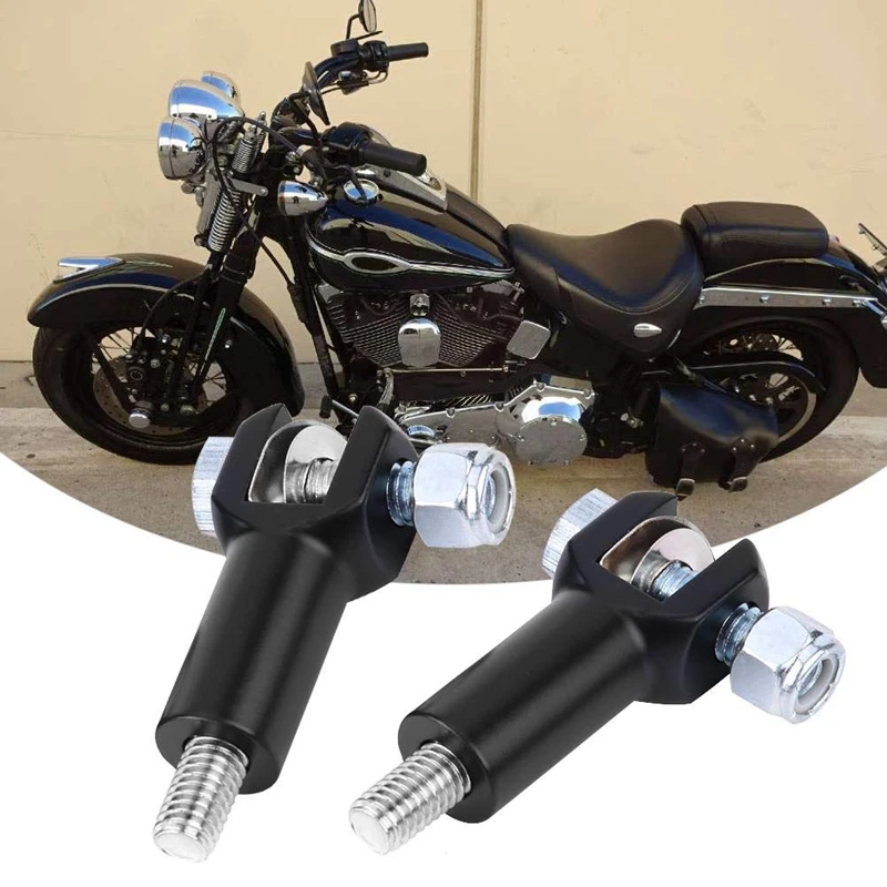Набор опорных петель для пассажирской ноги набор Softail Black 2000-2018 Footpeg Support s Mounts