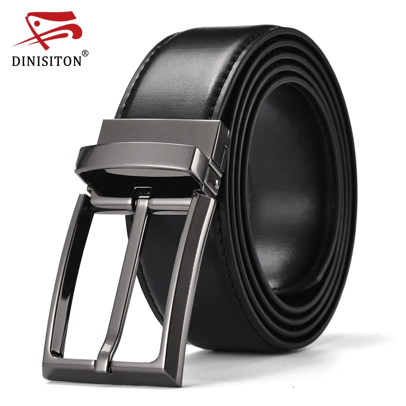 DINISITON High Quality Genuine leather Military belt For men High Quality special military belts Male Luxury business Strap MB01