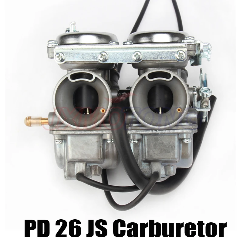 Двойной цилиндровый карбюратор для Keihin PD26JS 26 мм CBT125 CBT250 CA250 CB250 Cl125-3 двигатель мотоцикл квадроциклы Quad картинг
