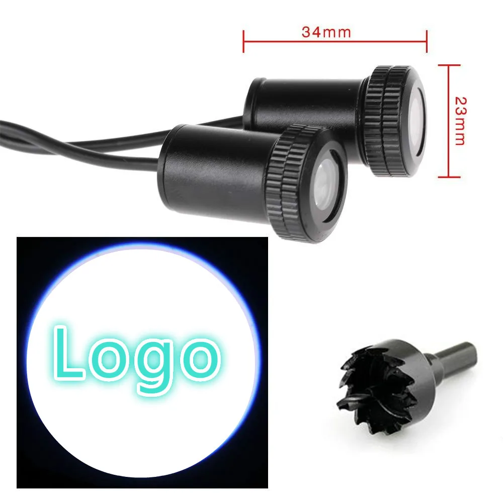 JURUS 2x Led Автомобильные дверные огни лазерный проектор Авто Дверь Добро пожаловать