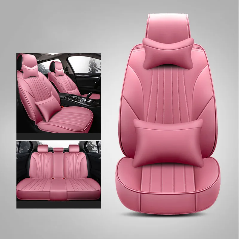 WLMWL Universal Leather Car seat cover for BMW all models f30 f10 e46 x5 e70 x1 x3 e39 x4 f11 car styling auto Cushion | Автомобили и