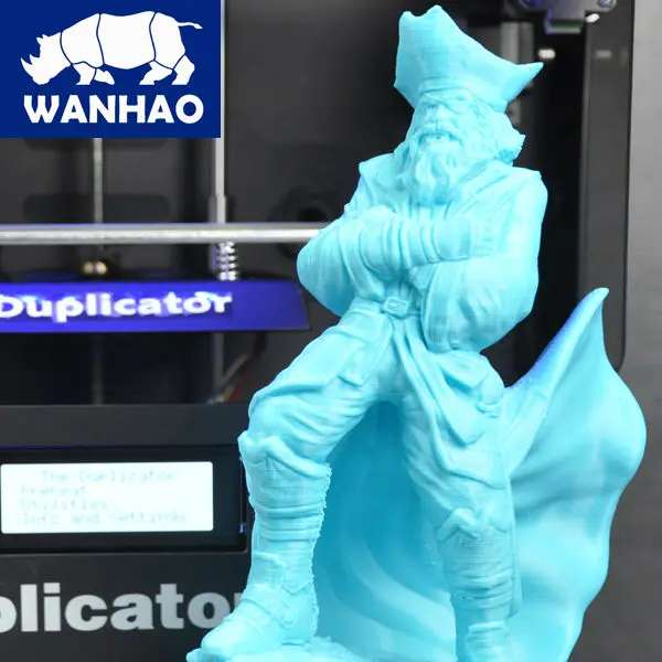 

WANHAO D4S model with single extruder cheap personal 3D printer with LCD panel