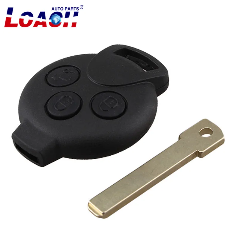 433 434 mhzдистанционный Автомобильный ключ подходит для Mercedes Benz Smart Fortwo 451 2007 2008 2009 2010