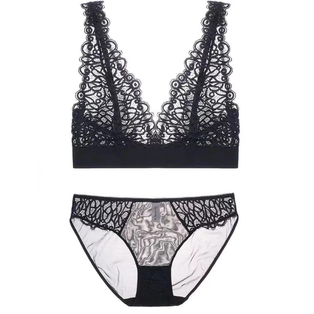 Женский ультратонкий кружевной бюстгальтер с чашкой ABC|ladies bra set|bra setbras sets |