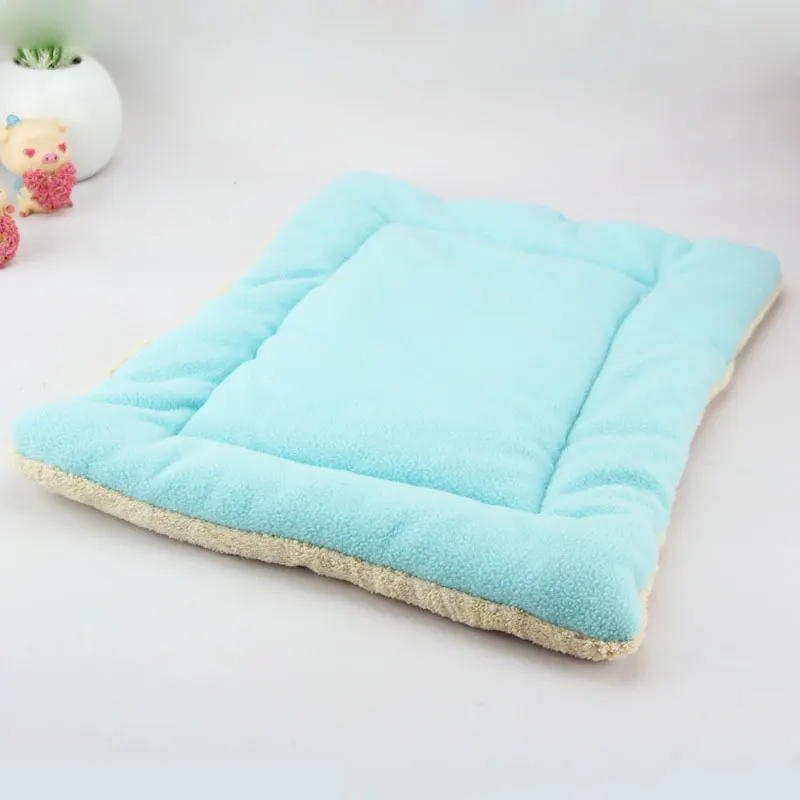 Многоцветный Теплый Мягкий Новый Кровать Собаки Шерсть Домашних Животных