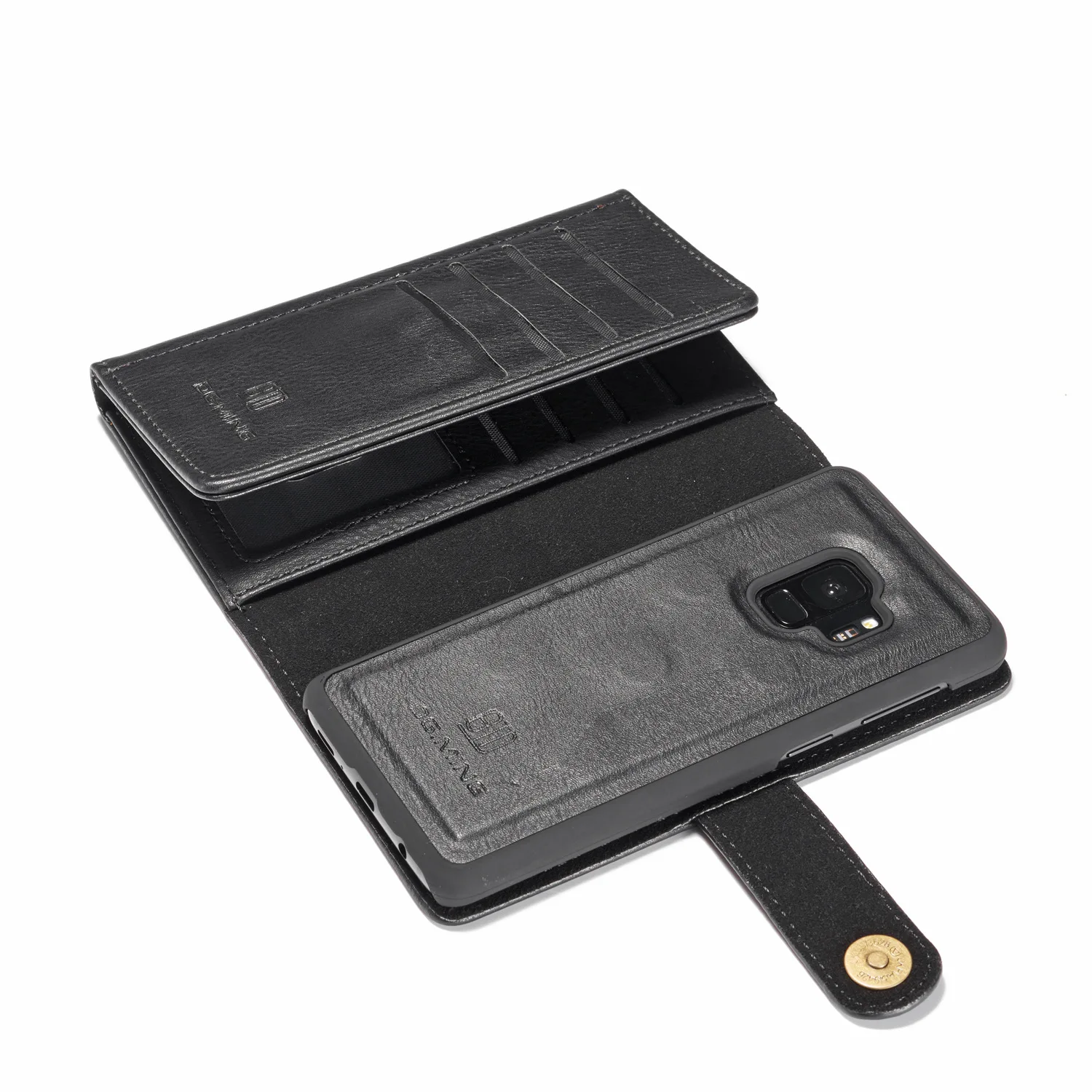 Деловой мужской кожаный чехол с откидной крышкой для Samsung Galaxy S8 S9 Plus Note8 Note9 10