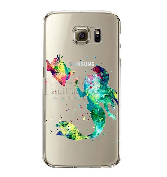 Чехол с изображением животных Микки Мауса Белоснежки для Samsung Galaxy S6 S7 Edge S8 S9 Plus