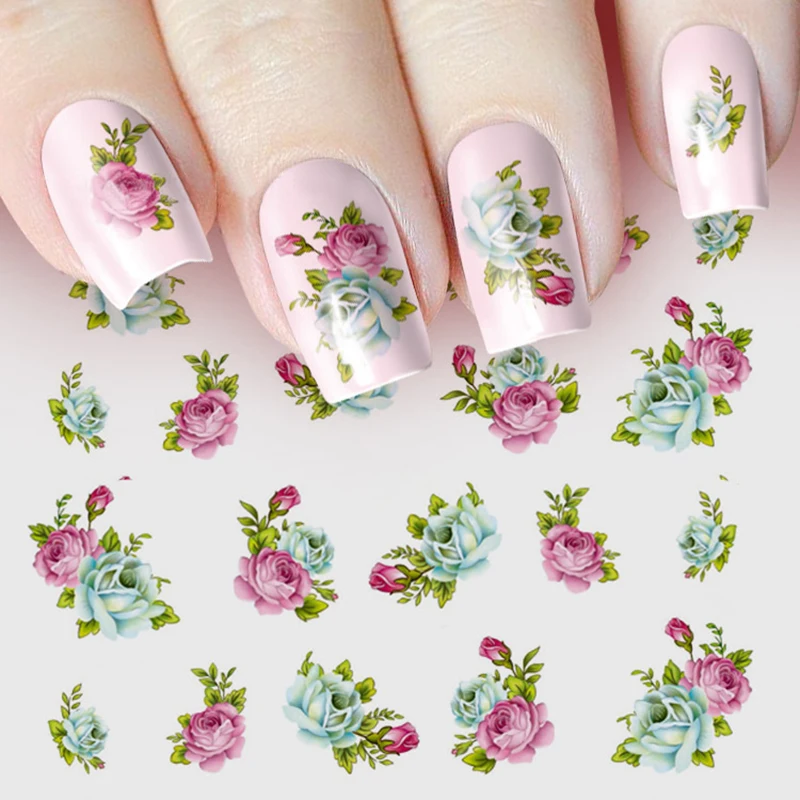 1 шт. переводные наклейки для дизайна ногтей|Стикеры и наклейки| |