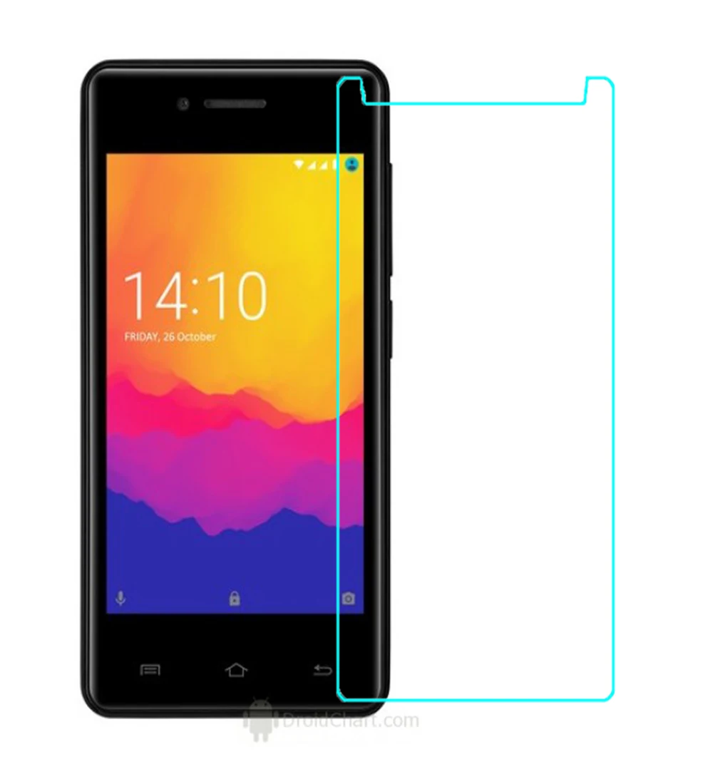 Закаленное стекло 9H для Prestigio Muze G3 LTE / Wize Y3 Высококачественная защитная пленка