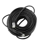 Сетевой кабель Ethernet ESCAM cat5, 10-50 м, RJ45, наружный водонепроницаемый кабель LAN проводов для системы видеонаблюдения, POE, IP-камеры