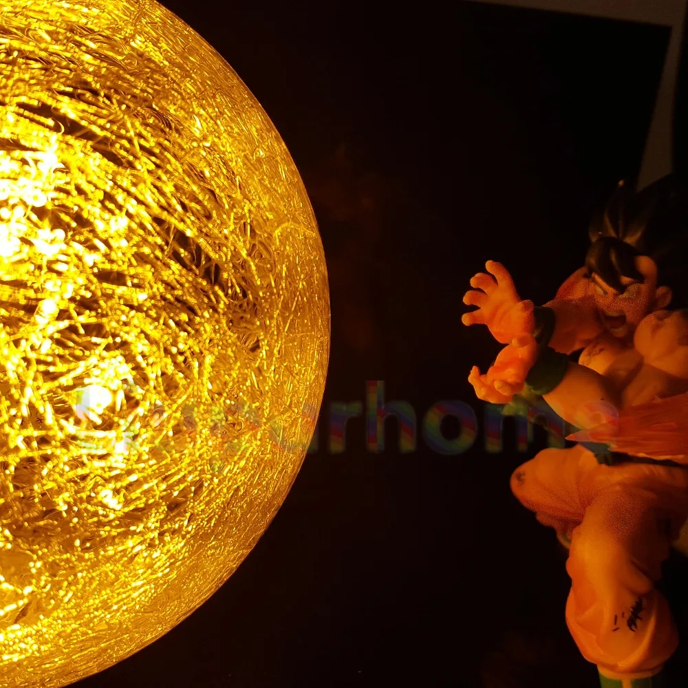 Dragon Ball Z Son Goku VS Freza Светодиодные ночные светильники Настольная лампа аниме DBZ