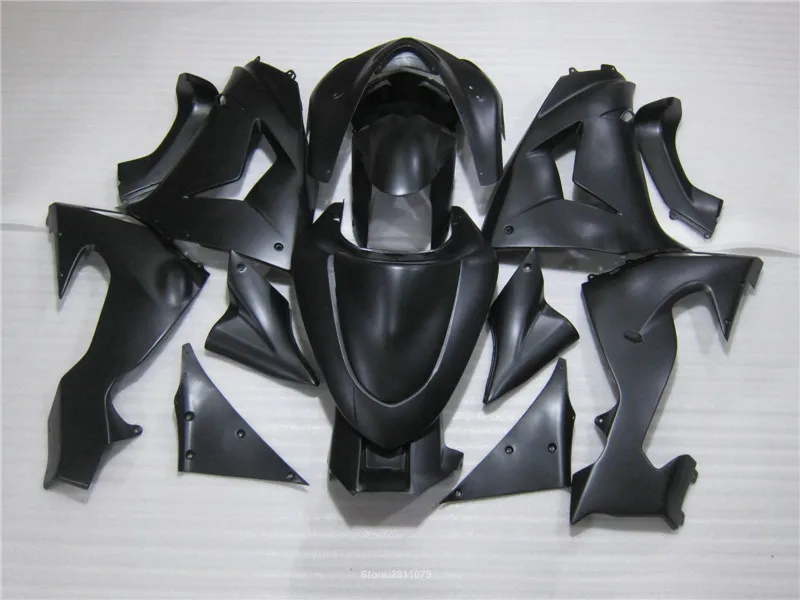 Комплект обтекателей для Kawasaki Ninja ZX10R 06 07 комплект матовых черных кузова 2006 2007