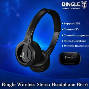Наушники Bingle B616, беспроводные, с микрофоном, для MP3, ПК, ТВ, аудиогарнитуры