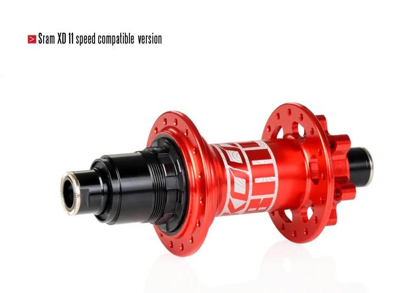 Koozer BM440 герметичный подшипник MTB горный велосипед концентратор баррель конфигурации выпуска велосипед концентратор 32 отверстия дисковые тормоза 15/12 мм пересечения Ax QR