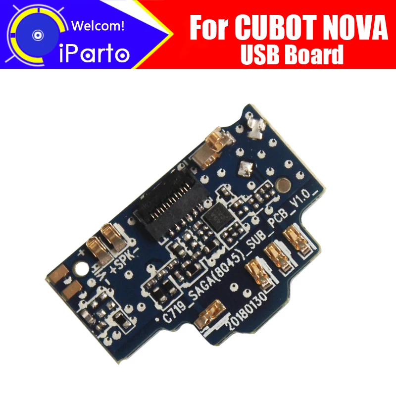 

For CUBOT NOVA usb board 100% Original New for usb plug charge board Replacement Accessories for CUBOT NOVA Cell Phone