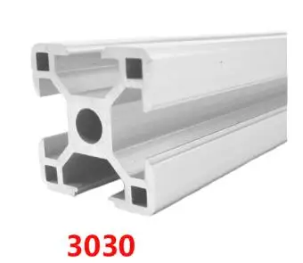 CNC 3d части принтера алюминиевый профиль Европейский стандарт анодированный линейный рельс алюминиевый профиль экструзии для 3D