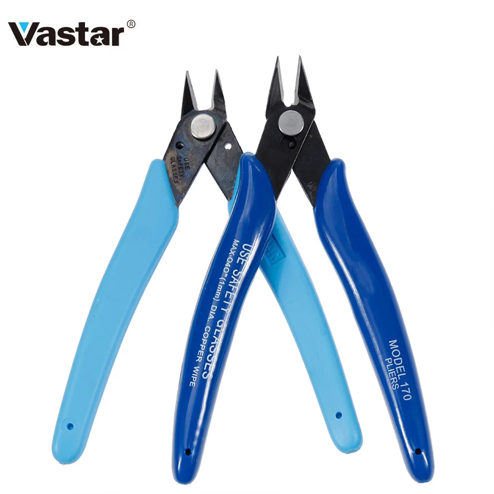 Vastar плоскогубцы кусачки для электрических проводов боковые ножницы смыватель