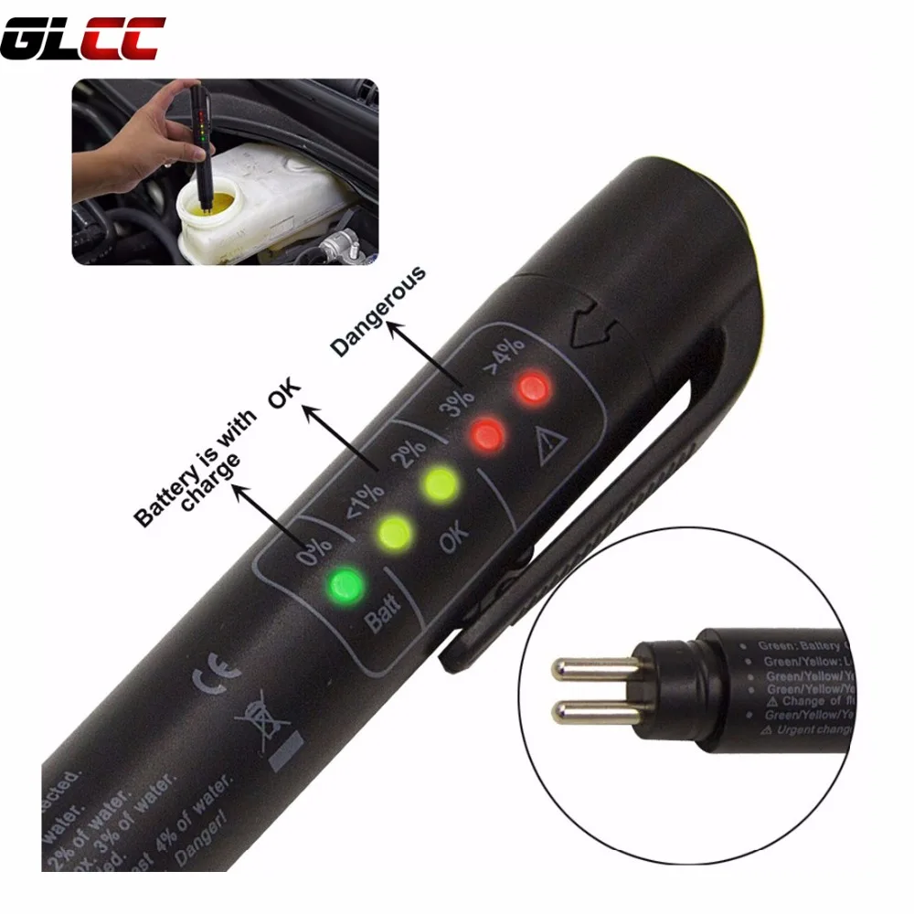 Ручка-тестер тормозной жидкости/диагностический инструмент для транспортного